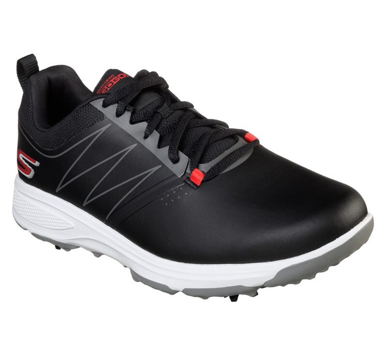 Skechers Go Torque - Mens Golf Shoes Black/Red [AU-JE7342]